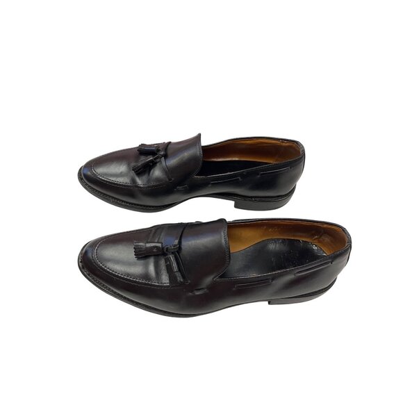 Allen Edmonds Grayson mens black leather tasseled oxford shoes sz 13D SKU 9932 main image 13